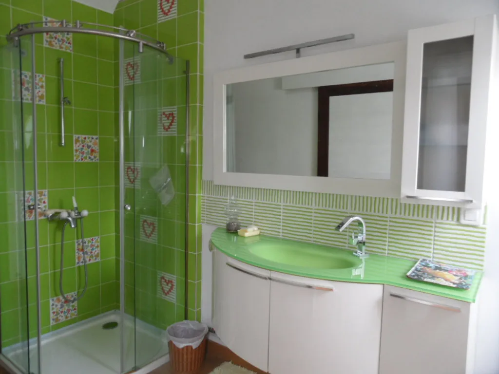 Salles de bain - Ferme avec grange et grand terrain à Saint-Martin-d'Abbat