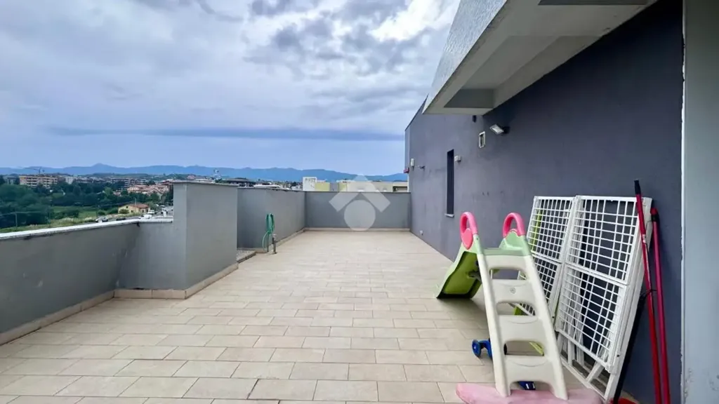 Balcon - Panoramic Penthouse with Terrace in Commenda, Rende