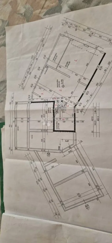 Plan - Villa Under Construction with Sea View in Rovinj