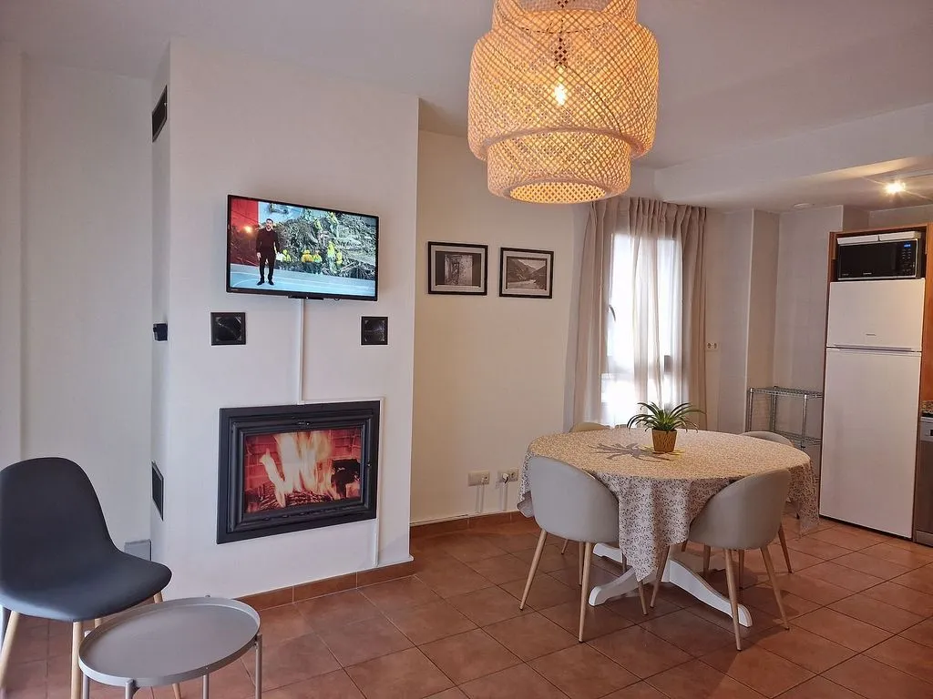 Söögituba - Apartment with Mountain Views in Gavin