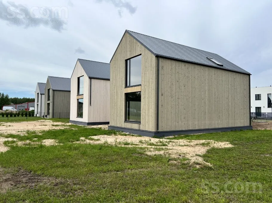 Extérieur - Scandinavian Style Duplex House in Mārupe