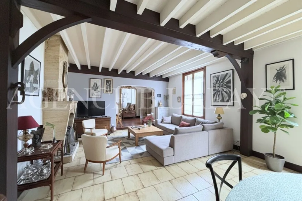 Living Room - Stone House with Garden in Talence