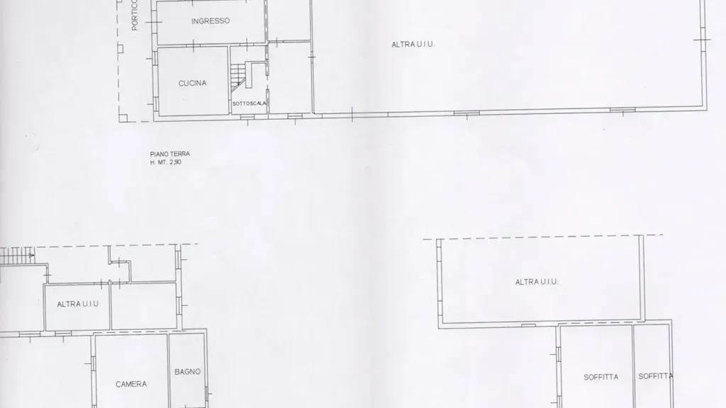 Plan - Rustic Farmhouse with Workshop in Cavezzo