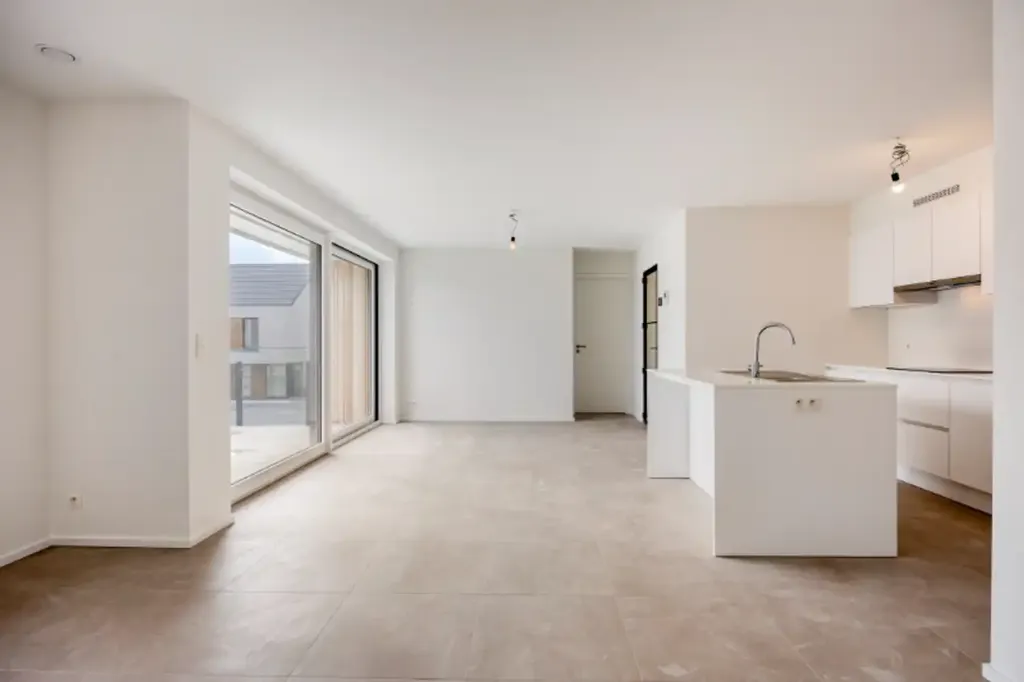 Köök - Apartment with Private Terrace in Denderleeuw