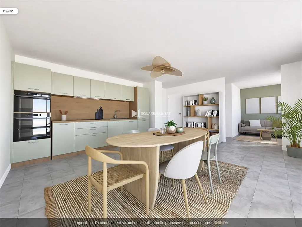 3-room apartment in Morestel
