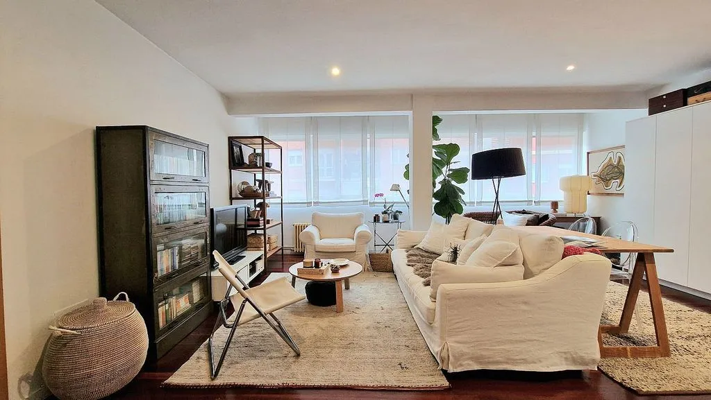 Séjour - Apartment with Terrace in Torrelavega