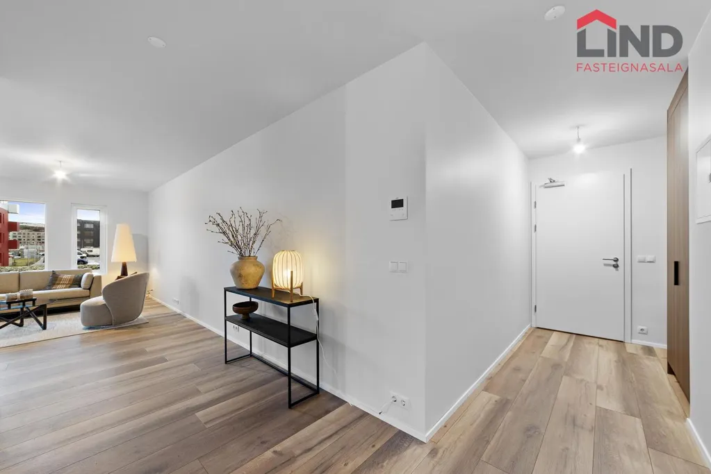 Elutuba - New Apartment with Elevator in Skarðshlíðarhverfi