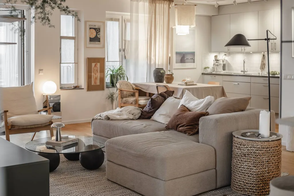 Soggiorno - Apartment with Vessel View in Karlstad
