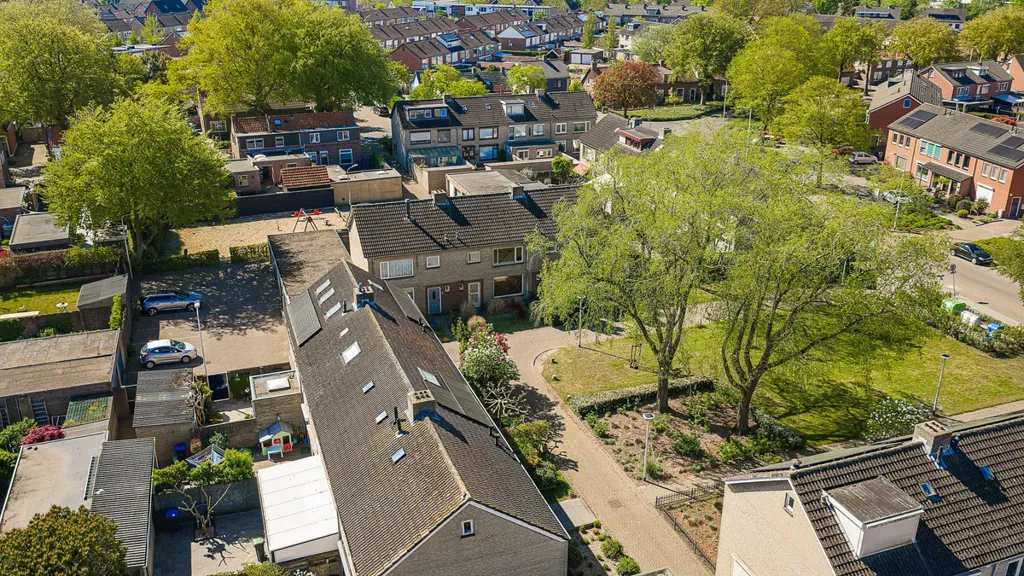 Aerial - Twin-Storey House with Garage in Zundert