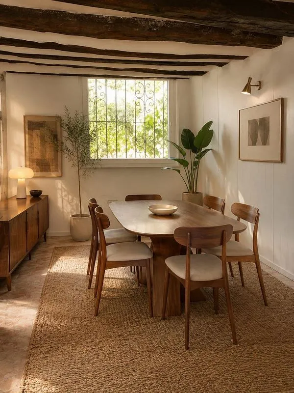 Salle à manger - Chalet with Agroturismo in Valderejo