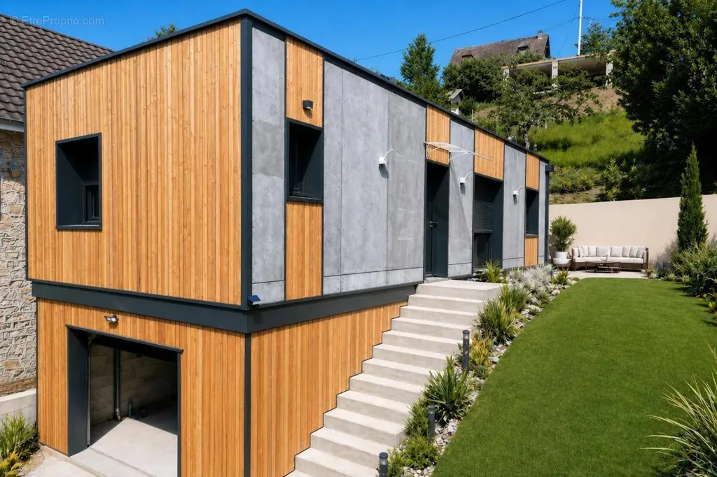 Välivaade - Modern Container House with Garden in Brive-la-Gaillarde