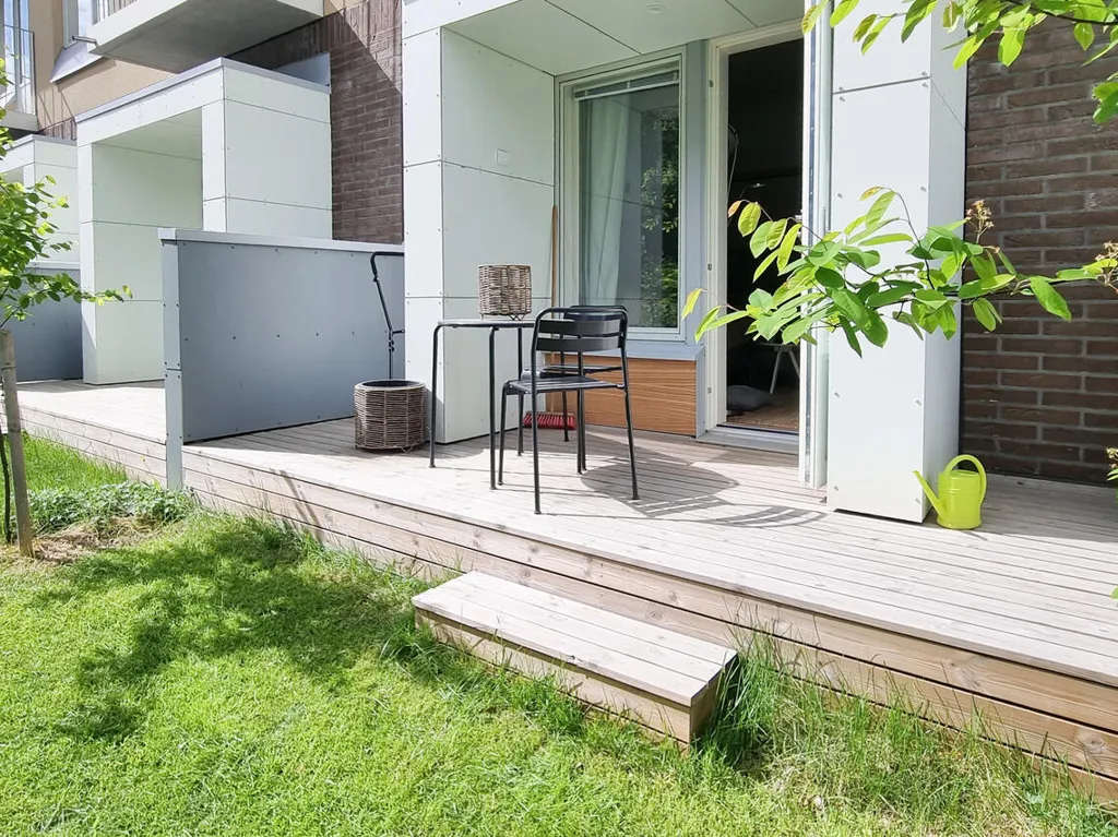 Terrasse - Alcove Flat with Garden in Haaga, Helsinki