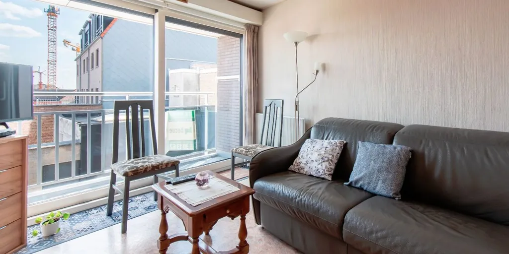 Séjour - Appartement avec Terrasse Sud à Middelkerke