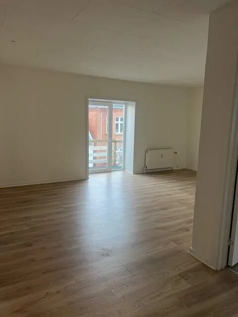 Séjour - Three-Bedroom Flat in Skive