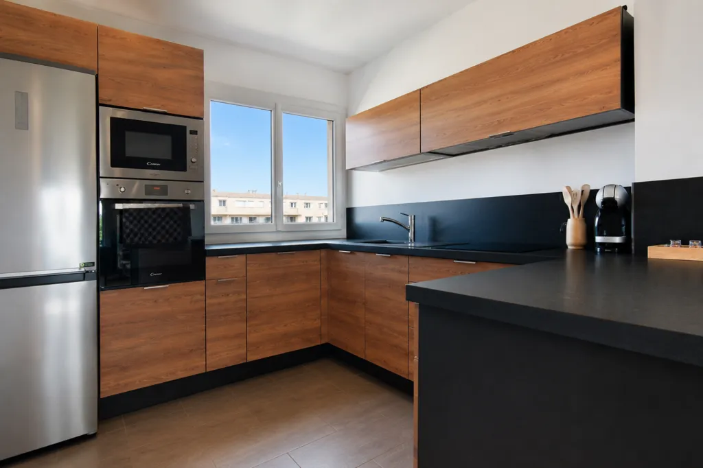 Cuisine - Appartement T2 avec Terrasse Plein Ciel à Fréjus