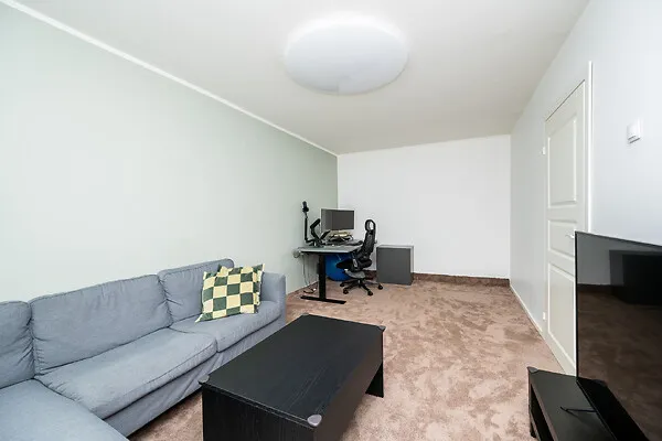 Séjour - Renovated Flat with Courtyard View in Mustamäe
