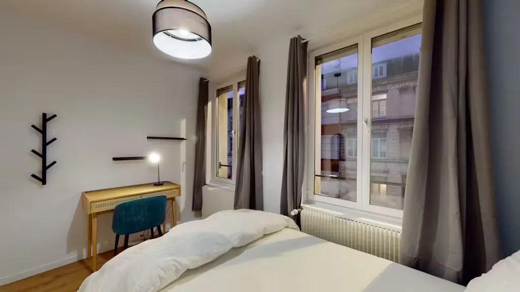 Chambres - Appartement Meublé avec Internet à Lille