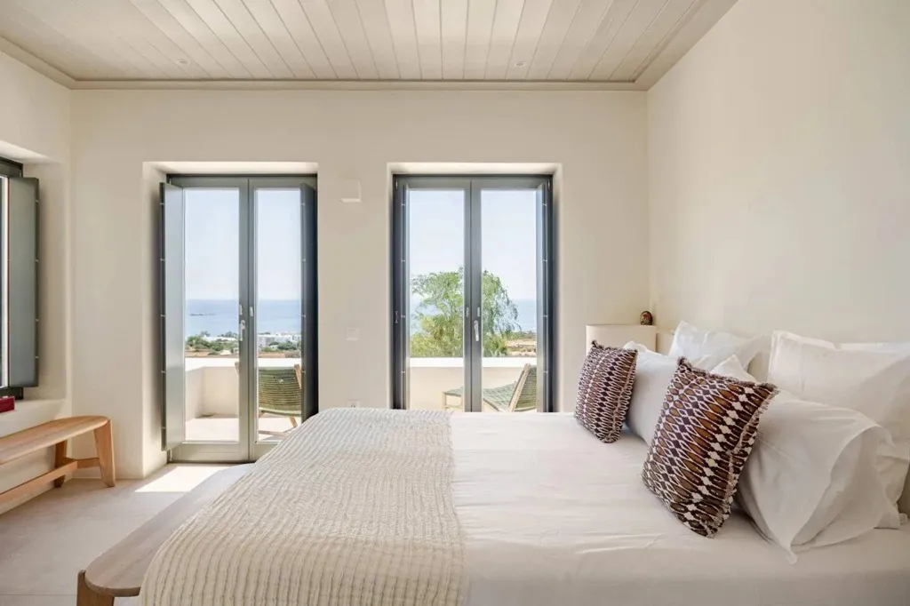 Chambres - Contemporary Cycladic House with Pool in Paros