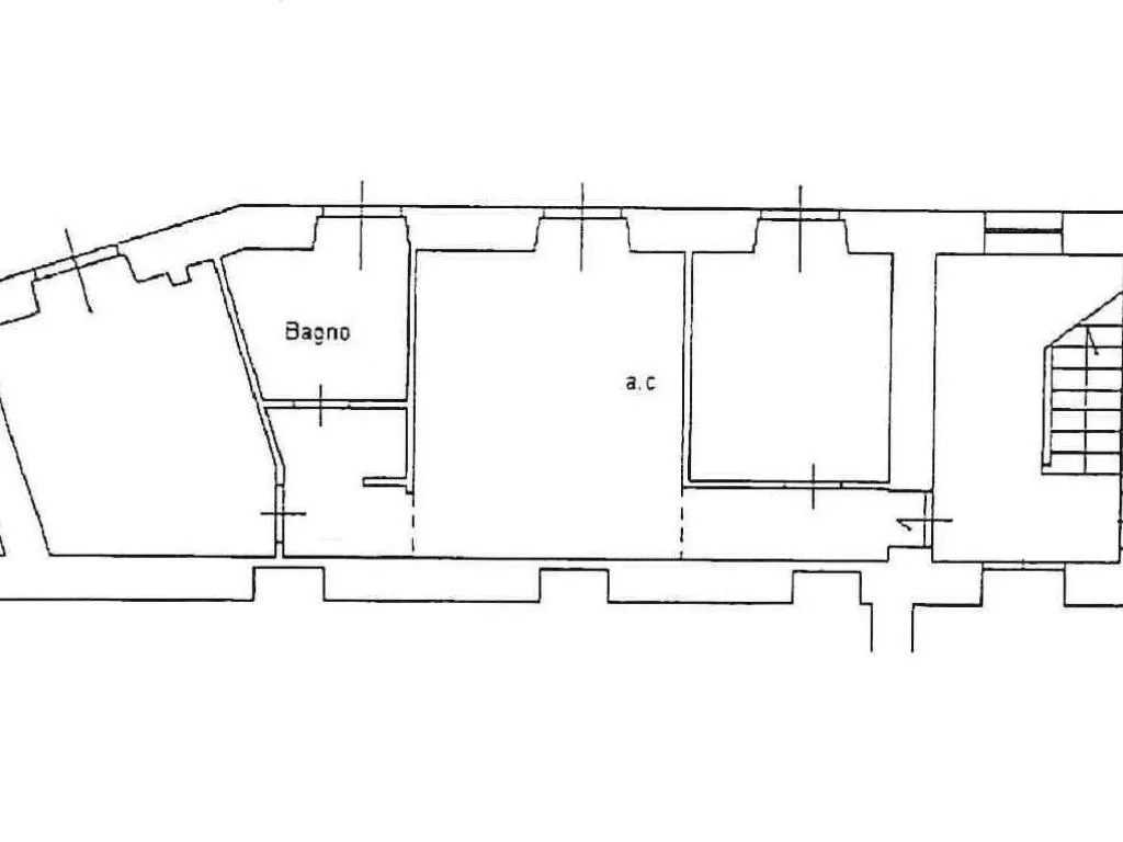 Plan - Elegant 3-Room Apartment in Central Rome