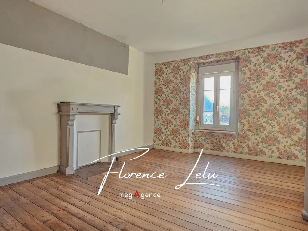 Soggiorno - Character House with 1000 m² Garden in Guingamp