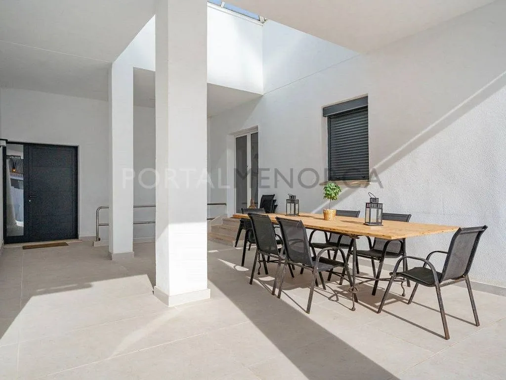 Terrass - Chalet with Pool in Cala'n Blanes, Menorca