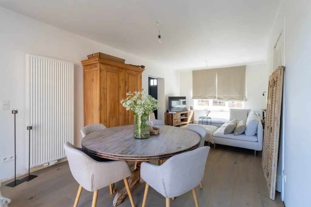 Sala da pranzo - Renovated House with Sauna in Olen