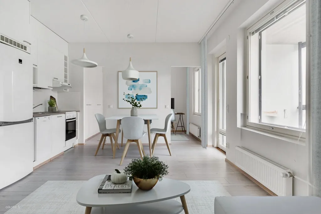 Séjour - Apartment with Balcony in Kivistö, Vantaa