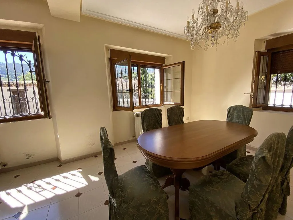 Dining Room - Historic Chalet with Mountain Views in Ribadedeva