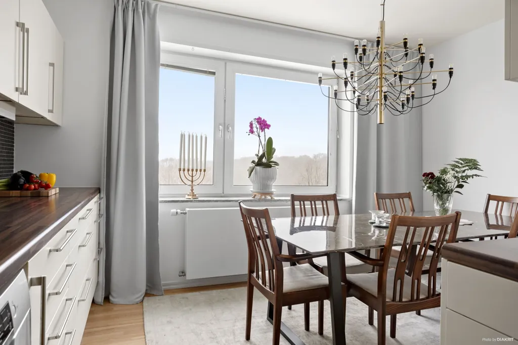 Salle à manger - Penthouse with Park View in Malmö