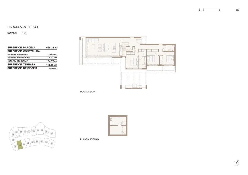 Plan - Luxury Villa with Private Pool in Las Colinas