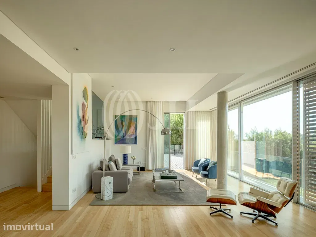 Séjour - Contemporary Villa with Pool in Estoril, Cascais