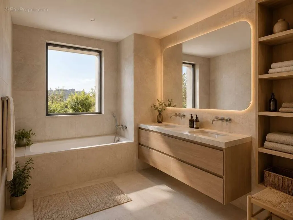 Salles de bain - Appartement avec Terrasse à Champigny-sur-Marne