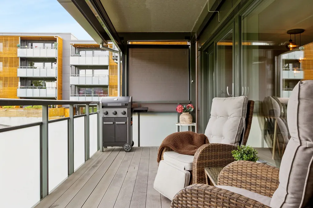 Rõdu - 4-Bedroom Apartment with West-Facing Balcony in Trondheim