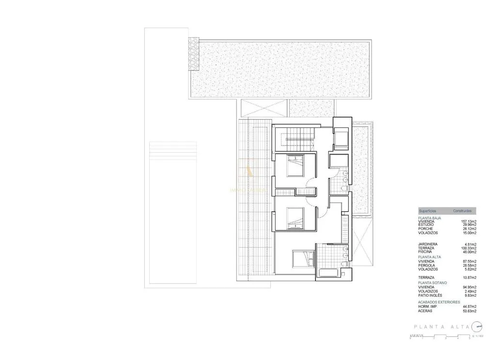 Plan - New Build Villa with Pool in Moraira