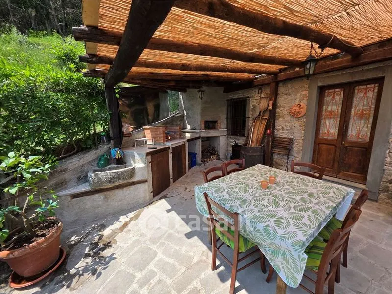 Terrass - Rustico with Pool in Villa Collemandina