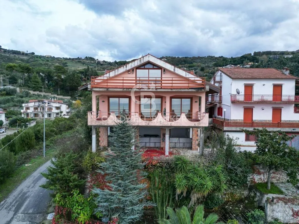 Vue aérienne - Panoramic Villa with Sea View in Agropoli