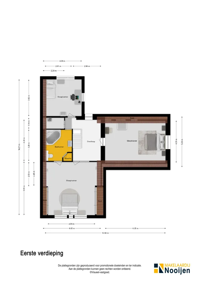 Plan - Charming Detached House with Solar Panels in Westerbeek