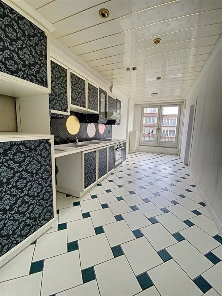 Köök - Apartment with Terrace in Ganshoren