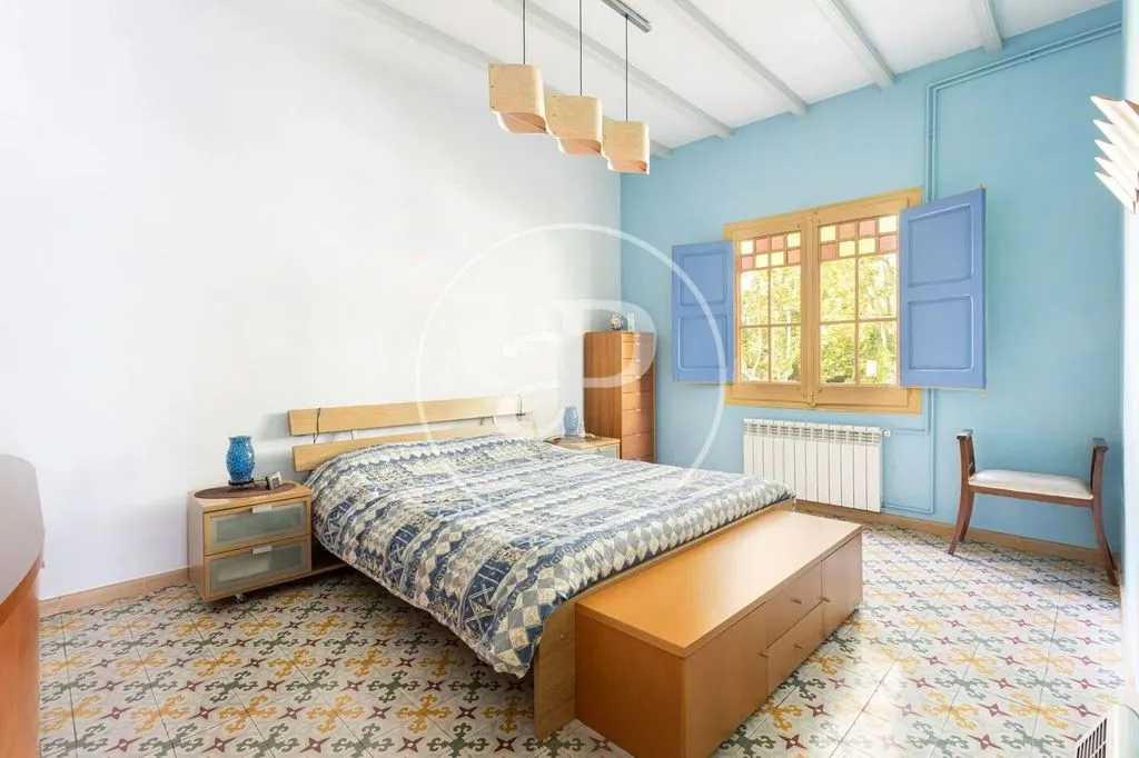 Bedrooms - Period Villa with Garden in Begues