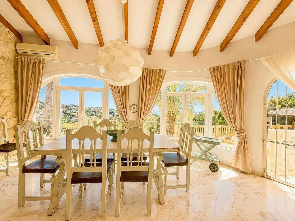 Salle à manger - Luxury House with Sea View in Benissa