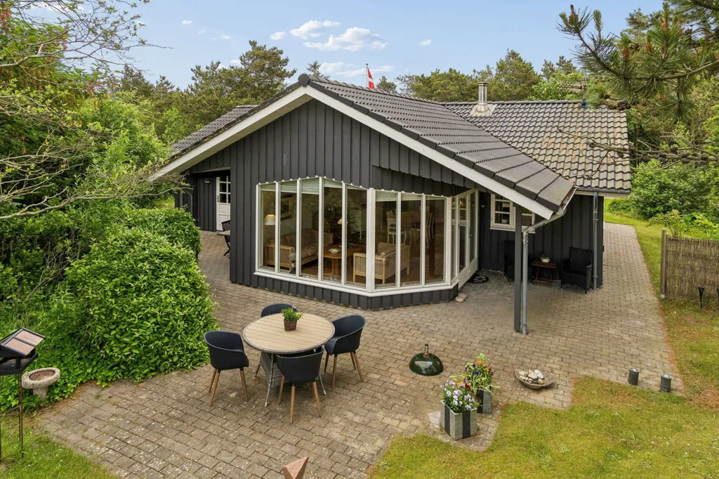 Aerial - Cottage with Limfjorden View in Løgstør