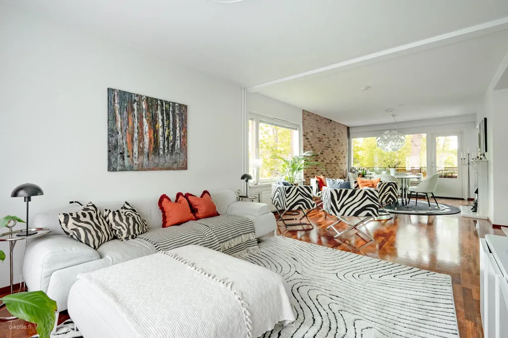 Séjour - Six-Bedroom House with Sea View in Helsinki
