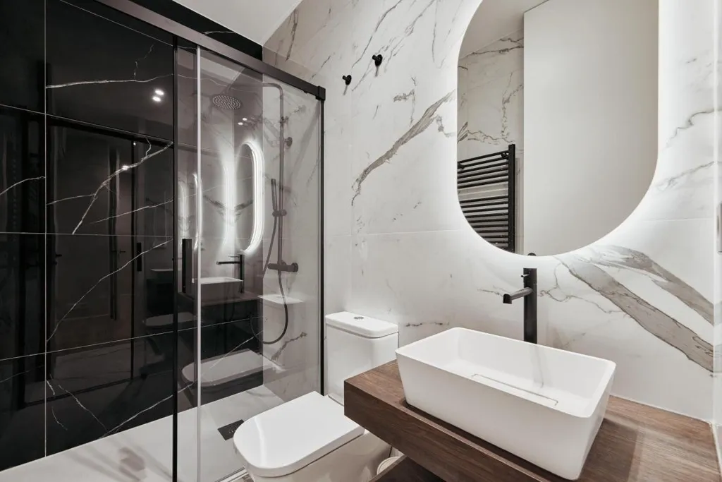 Salles de bain - Spacious Apartment with Balcony in Madrid