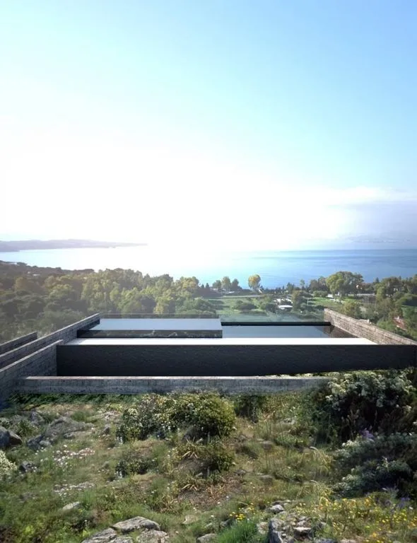Piscine - Contemporary Villa with Infinity Pool in Quartu Sant'Elena