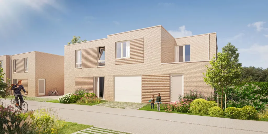 Modern House with Garden in Astene
