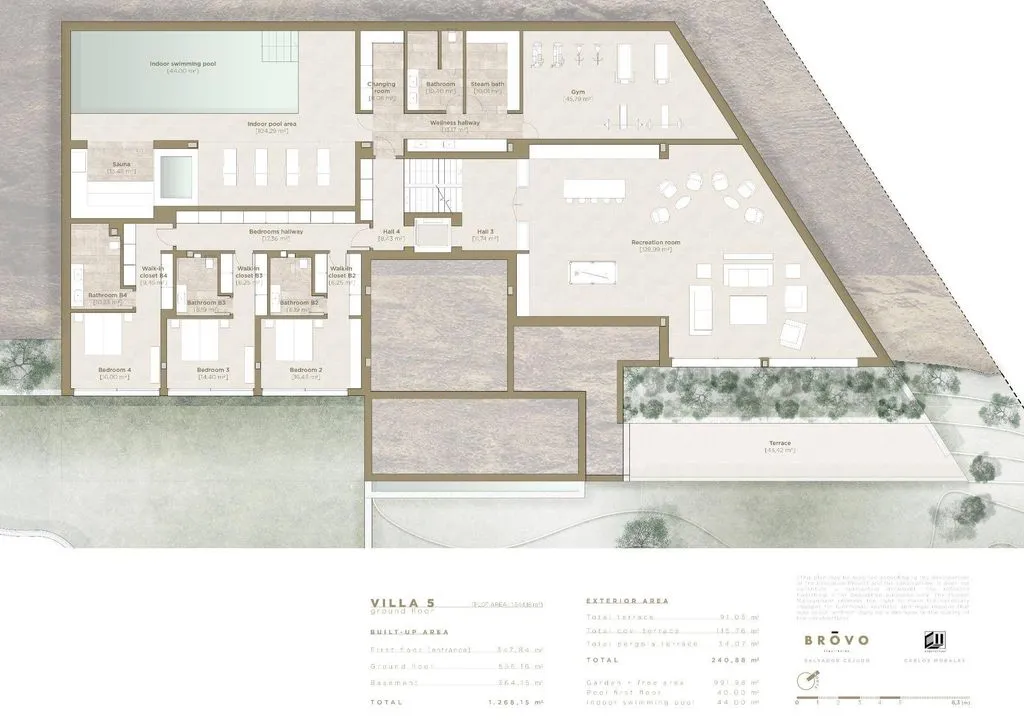 Plan - Luxury Villa with Sea View in Marbella