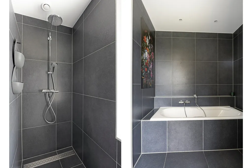 Salles de bain - Semi-Detached House with Panoramic Views in Leiderdorp