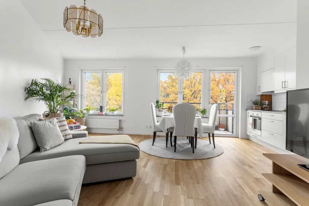 Séjour - Modern Apartment with Balcony in Rågsved