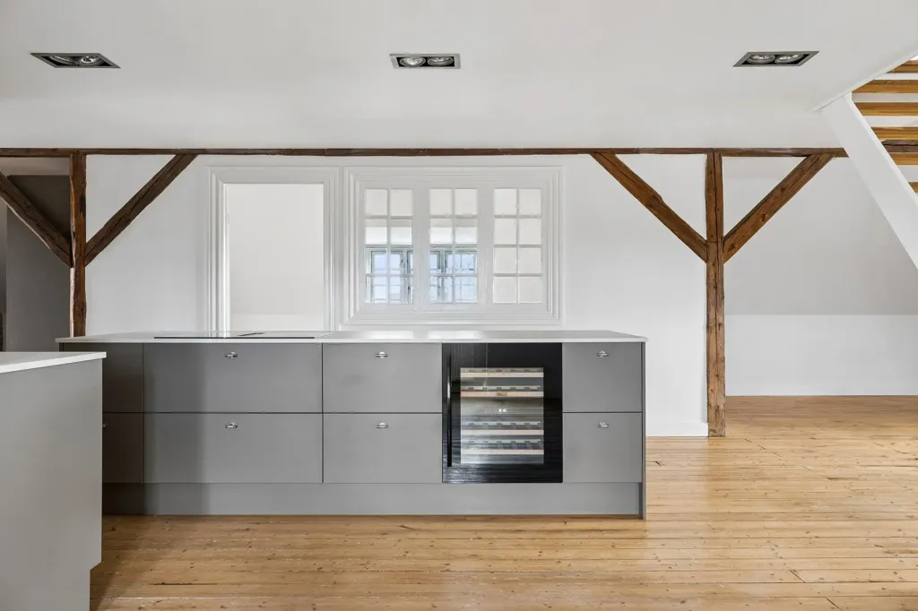 Kitchen - Two-Bedroom Flat in Odense C