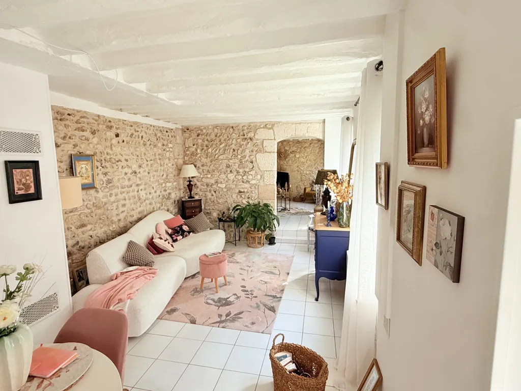 Séjour - Maison Ancienne avec Jardin dans le Centre de Rouen